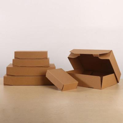 China High Quality Recycled Materials Fast Food Disposable Paper Boxes For Bread Packaging for sale