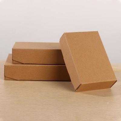 China Cheap Paper Packaging Recycled Brown Materials Large Shipping Kraft Corrugated Box for sale