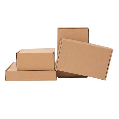 China Recycled Materials Factory Price Cosmetics Ad Shipping Package Express Delivery Box for sale