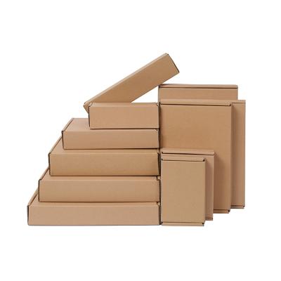 China Recycled Materials Cheap Eco - Friendly Shoes Gift Packaging Cosmetic Corrugated Mailer Box for sale