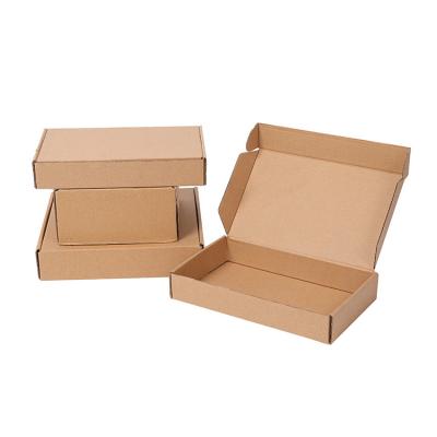 China Cheap Paper Packaging Recycled Brown Materials Large Shipping Kraft Corrugated Box for sale