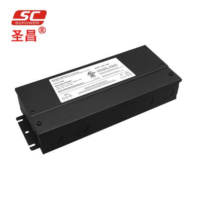 China LED Lighting 100V 277VAC Led Driver 24v 150w DC PWM Dim Low Triac Driver 0-10v UL Approved for sale