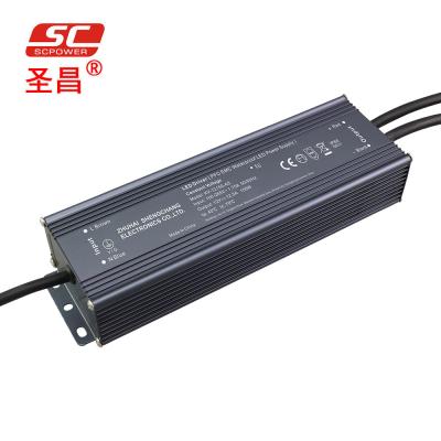 China Waterproof SC 240*66*53mm POWER 170-265VAC Constant Voltage 24V 6.25A 150W LED Power Supply (L*W*H) for sale