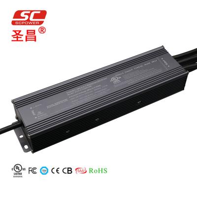 China Led Light Flood Dimmable 5 Ways PF 100v 277v AC 12V60W 300W AC 12V DC Outlets High Furniture Led Driver for sale