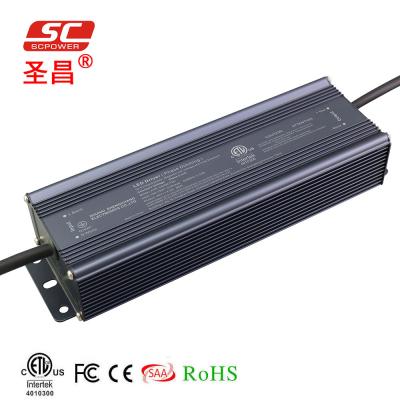 China Triac driver 24v 4a dimmable power supply class 2 cETL ETL certificate 230*70*43mm (L*W*H) for sale