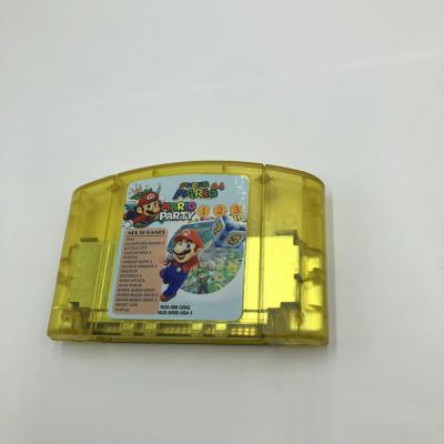 China New Multi N64 Mario Loose Cartridge Yellow Games In 1 PB-N64013 for sale