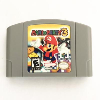 China Work on US version device n64 games for Mario part 3 PB-N64001 for sale