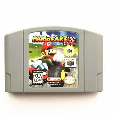 China Each cartridge will be tested before shipping brand new USA NTSC version n64 games for Mario kart n64 for sale