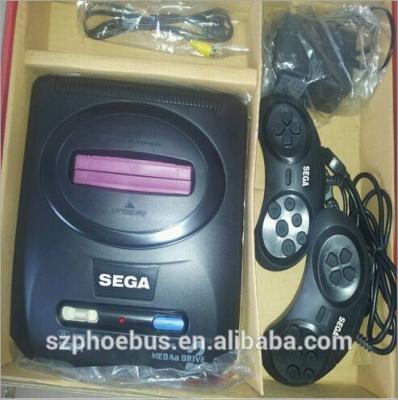 China Game Playing Sega Mega Drive 2 Video Game Console With 2 Controllers 16 Bit for sale