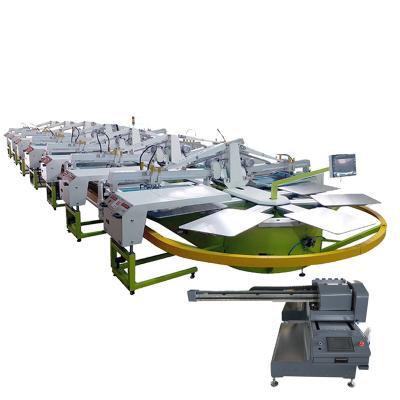 Κίνα T Shirt Digital Printing Machine Textile  Screen Printing Machine Automatic προς πώληση