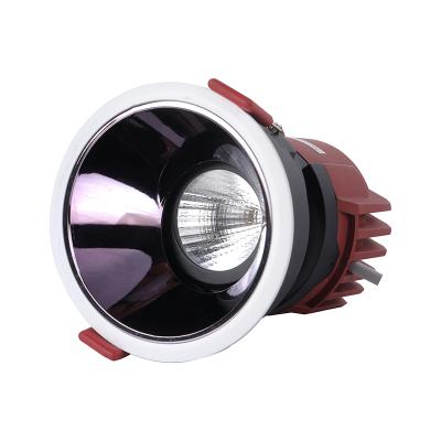 China Modern ceiling downlight waterproof suface mounted round shape LED downlights 6w 12w D75 mm recessed spot light for sale