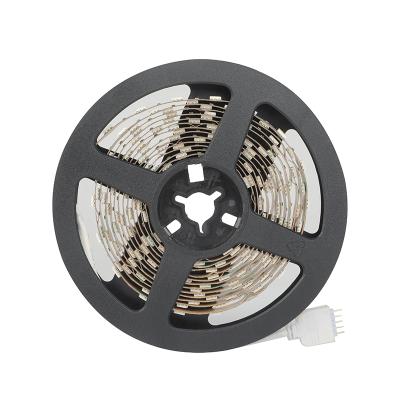 China 5CM Per Cut Hot Selling Decoration 5M Flexible Lamp 12v Flex Rgb Led Strip Light Smd5050 IP20 IR Remote Control for sale