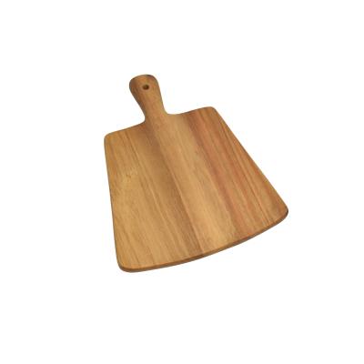 China Disposable Safe Vegetable Acacia Cheese Bread Handle Kitchen Food Wooden Cutting Board Cutting Plates for sale