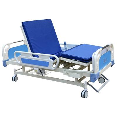 China Multifunctional electric hospital bed folding medical bed lift bed for sale