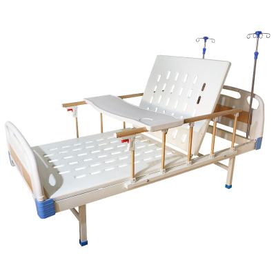 China Hospital Bed 1 Handle Work Tilting Medical Bed,Manual Hospital Bed,Good Outdoor Foldable Hospital Beds Used Hospital Bed for sale