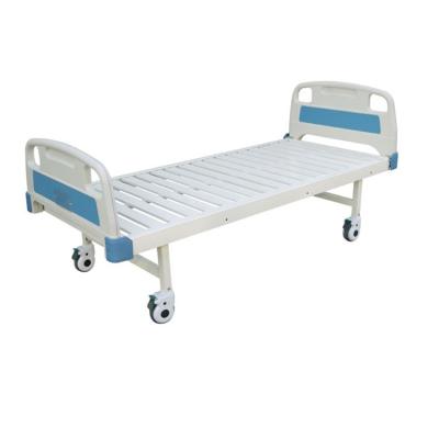 China Crank Hospital Bed Medical Equipment Bed Panel Two Aluminum Alloy Hospital Nursing Punching Bed for sale