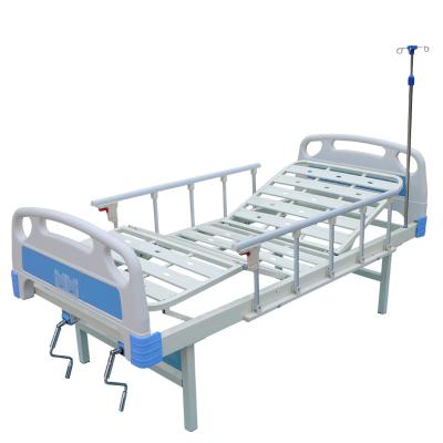 China Multifunctional Manual Hospital Bed Cranks Two Bed Hospital Beds for sale