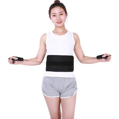 China Injured Rehabilitation Breathable Waist Support Cord Mesh Cloth Elastic Waist Support for sale