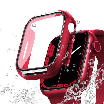 China Anti-Scratch/Anti-Fingerprint/Anti-Water/New 45mm Hard Waterproof Anti-Broken Watch Case Full Cover 41mm Apple Watch Case Bumper Case For Watch for sale