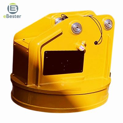 China All Brands Excavator Power Magnet Metal Matching Long Drop Circular Electromagnetic Magnet Lifter Guarantee Electromagnet Sucker Cup Lifter for sale