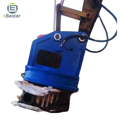 China All Brands Scrap Magnet Circular Electromagnetic Electromagnet Excavator Strong Warranty EBESTER Material Demolition Long Matching Sucker Cup Lifter for sale