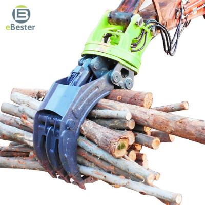 China All Excavator Marks Wood Warranty Policy Easy Operation Excavator Widely Use Excellent Performance Grabber Organizing Materials Note To Grapple Excavator Clamp for sale