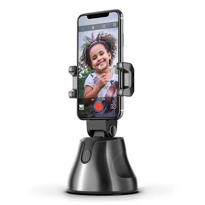 China Smart Adjustable 360 ​​Follow Mobile Phones Gimbal Stabilizer / Tilt Mobile Phone Smart Pan Bracket Add-on Holder for sale