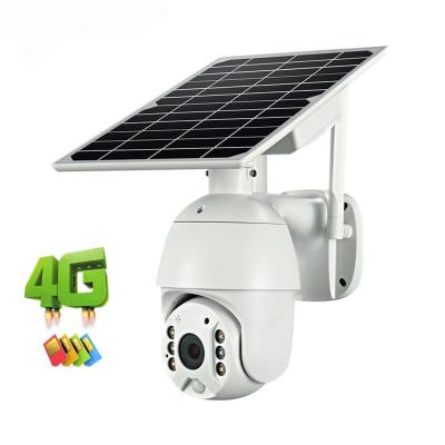 China 2020 Motion Detection Products 4G Security CCTV PTZ Camera IP Camera Waterproof Outdoor Wireless Solar Powered for sale