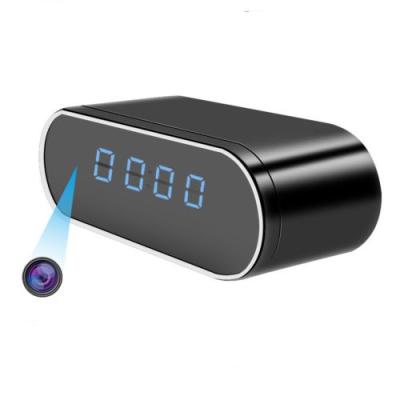 China Bestselling 1080P Motion Detection Wireless Clock Desktop Video Camera Smart Home Invisible Security Mini Spy Hidden Camera for sale