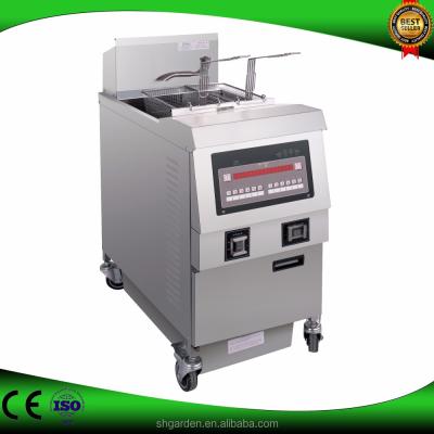 China Frying Meat Potato Chips Making Machine McDonalds Donut Making Machine Gas Fryer for sale