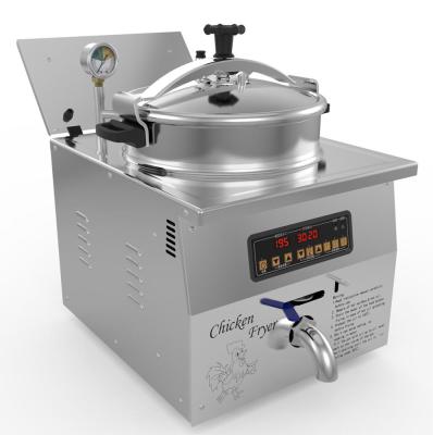 China Frying meat MDXZ-16B small countertop oil fried pressure home fryer MDXZ-16B for sale