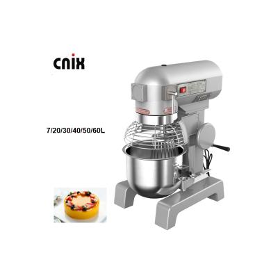 China energy & Mining 7L 20L 30L 40L 50L 60L Flour Cake Bread Egg Fillings Skim Equipment Home Commercial Spiral Dough Baking Planetary Food Mixer for sale