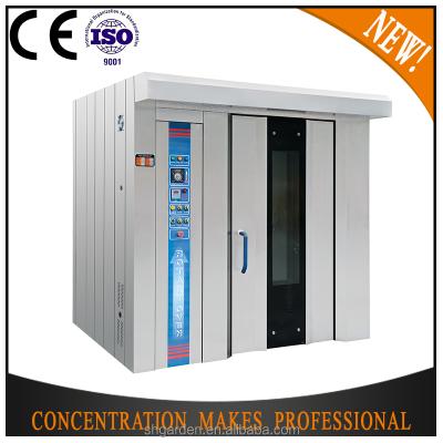 China Bread Bakery Machine Bread Baking Machine / Gas Rack Rotary Oven (Real Manufacturer, CE, ISO9001) for sale