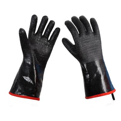 China Waterproof Insulated Anti-Slip 932 F Neoprene Heat Resistant Gloves For Grilling BBQ for sale