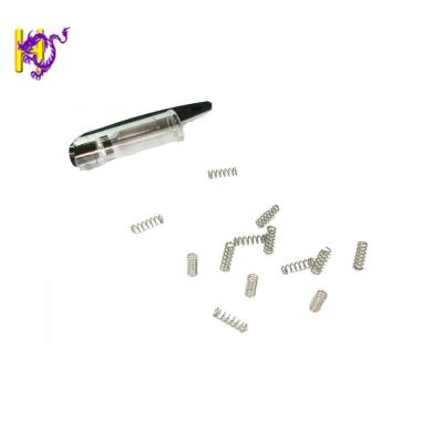 China 0.2mm Small Diameter Stainless Steel Cylindrical Compression Spring For Ballpoint Pen for sale