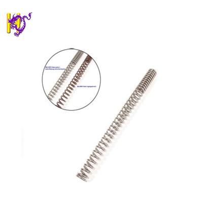 China 3mm Stainless Retractable Elastic Steel Compression Spring Coil For Toy Gun for sale