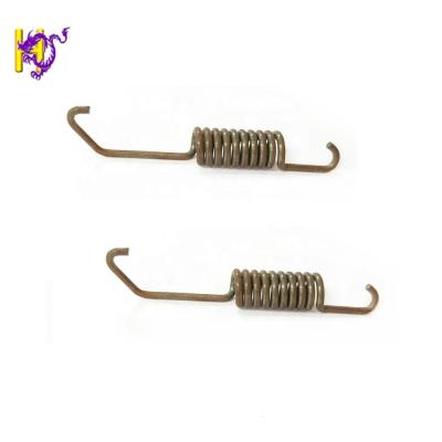 China Custom Titanium Tension Coil Spring Clutch Pedal Return Spring With Dual Pull Hook for sale