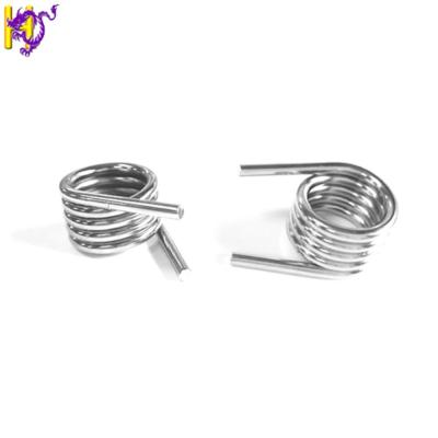 China 2mm Light Duty Torsion Coil Spring Nickel Flat Spiral Music Wire for sale