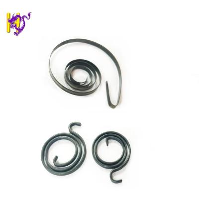 China Customized Retractable Clock Cable Spiral Flat Coil Torsion Spring Metal for sale