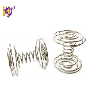 China Precision Compression Helical Coil Spring SUS304 Hourglass Spring Stainless Steel for sale