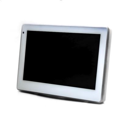 China Kiosk Embedded Camera Android OS 7 Inch POE LED Light Control Touch Small Tablet Wall Mounted for sale