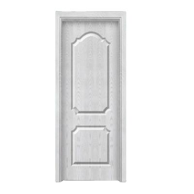 China Modern Design Modern White Wood Shaker Prehung Wooden Interior Door Contemporary Interior Antique Door for sale