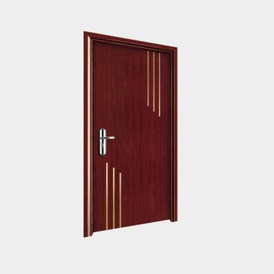 China Modern Waterproof Wpc Door Interior Plastic Toilet Door For Bathroom Home And Hotel for sale