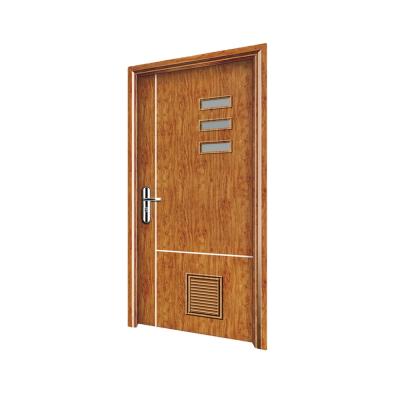 China Modern High Quality Waterproof WPC Door Interior Door Skin for House and Apartment for sale