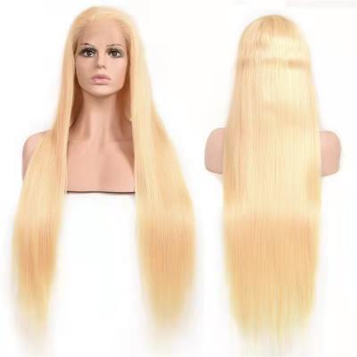 China Cuticle Aligned.No Gray 50Inch Loose Wave Seller Hd Color Peruvian Remy Hair 613 Front 360 Full Lace WigsTransparent Full Lace Wig for sale