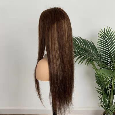 China Cuticle Aligned.No Gray Cheap 13x6 Lace Front Virgin Human Hair Super Thin HD Thin Hair Lace Frontal Wig For Black Women for sale