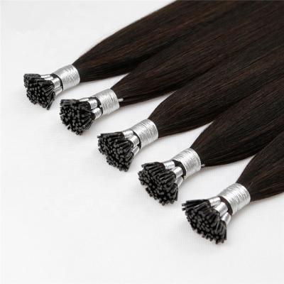 China Free Sample Xuchang Factory Seller Gray Cuticle Aligned.No Real Cuticle Aligned Gray Brazilian Natural Virgin Women European Remy Hair Extensions Prebonded Remy Tip for sale