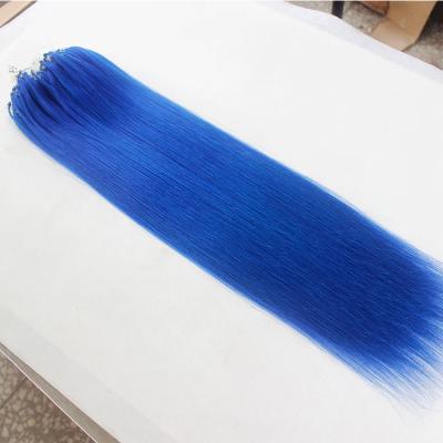 China European Russian Mongolian Micro Human Hair Extensions Micro Ring Links Hair Extensions Virgin Remy 100% Cuticle Aligned Hair.No Gray Top Grade 12a for sale