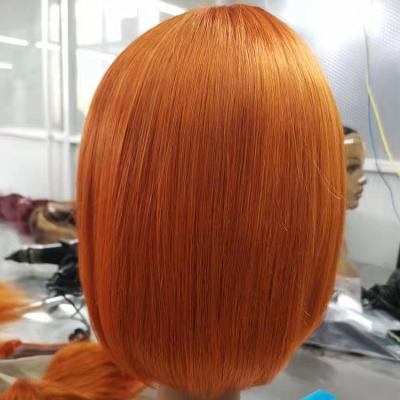 China Cuticle Aligned.No Gray Wholesale Indian Unprocessed Raw Remy Lace Frontal Wig,Virgin Cuticle Aligned Hair Peruvian Front Lace Front Wigs for sale