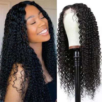 China Brazilian Curly Wig Female Pre Plucked Curly Mongolian Curly Cuticle Aligned.No Gray Malaysian Vietnam Full Lace Hair Wig for sale